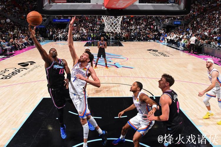 亚历山大砍下39分杰伦威伤退 热火力克雷霆送其赛季第8负