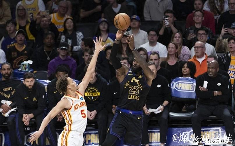 詹姆斯31+9+10东契奇27+12 湖人终结三连败大胜老鹰
